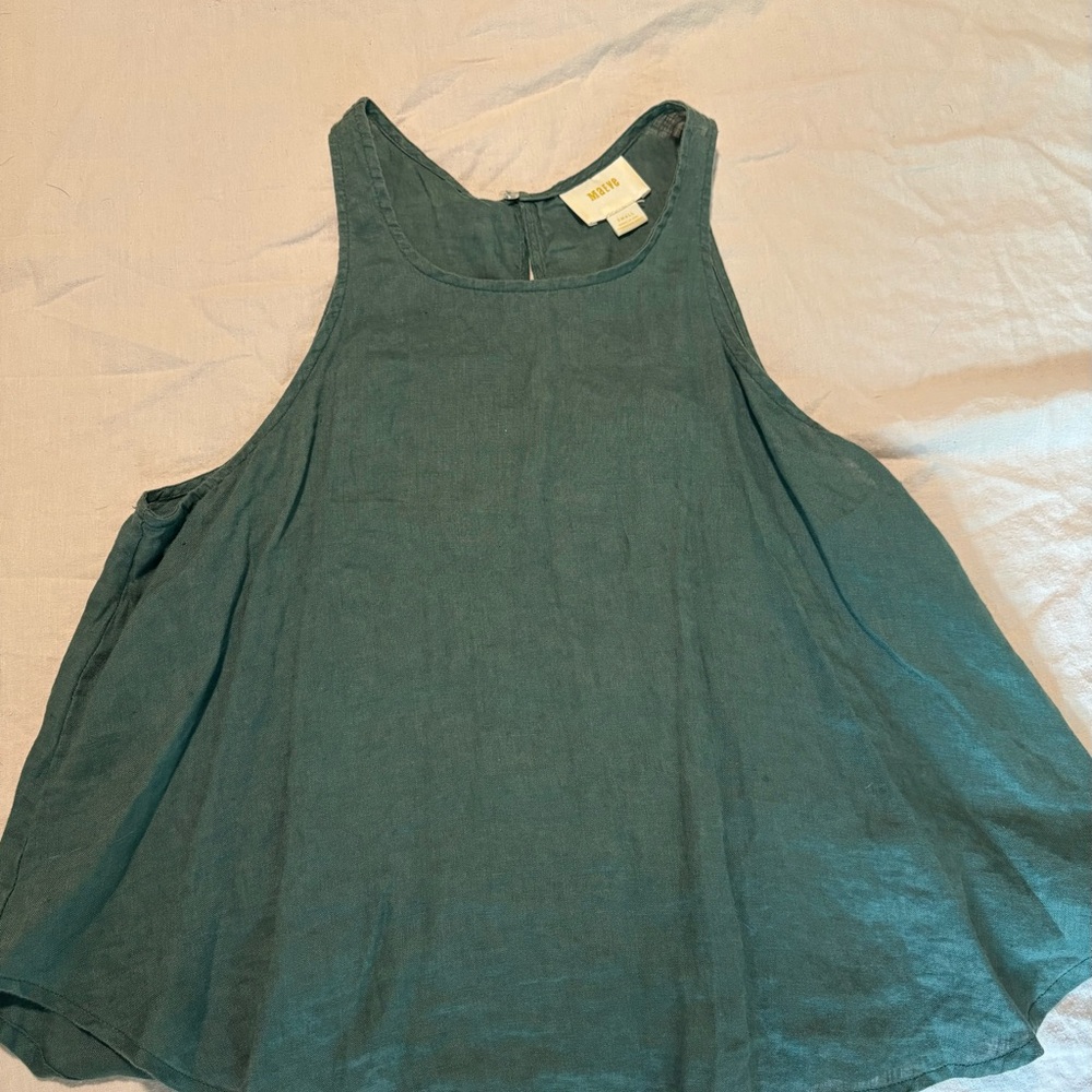 Maeve Linen Tank Top